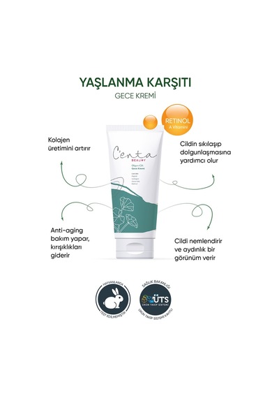 C'enta Beauty Olgun Ciltler İçin Gece Bakım Kremi 50 ML + Gündüz Kremi 50 ML