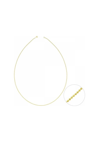 Sembolgold 50 Cm Altın Top Zincir