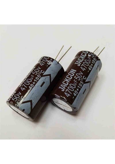 4700mf 50v 22x42 Jackson Elko Kondansatör 6 Adet