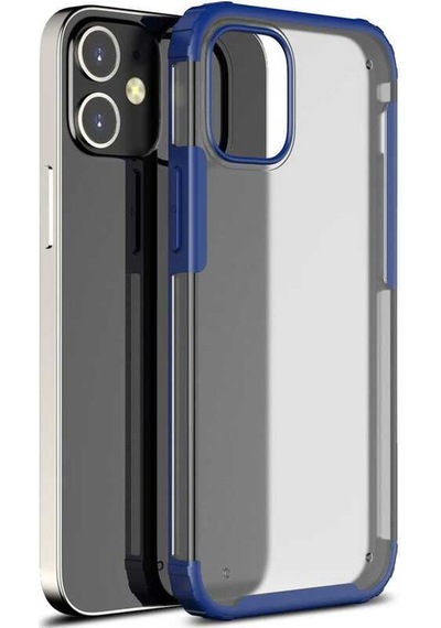 Apple Uyumlu iPhone 12 Mini Uyumlu Zore Volks Kılıf-lacivert Lacivert -