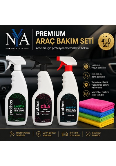 Nya Premium Araç Bakım Seti