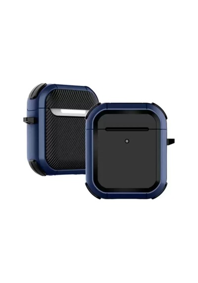 Newface Apple Airpods uyumlu2 2.nesil Tank Kılıf - Lacivert Çok Renkli