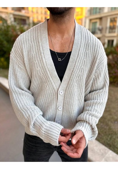 Elku Moda Hırka Triko Örgülü Desenli Örgü Hırka Şal Yaka Tüylenmez Naturel Pamuk Düğmeli Hırka Gri Elku Moda Hırka Triko Örgülü Desenli Örgü Hırka Şal Yaka Tüylenmez Naturel Pamuk Düğmeli Hırka Gri