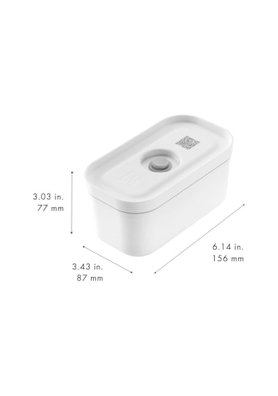 Zwilling Fresh Save Vakumlu Yemek Taşıma Kabı, S, Plastik, Beyaz-gri Sku: Smg8690010195289 Açık Mavi