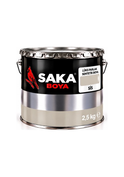 Saka Boya Lüks Parlak Sentetik Boya Sis 2,5 Kg