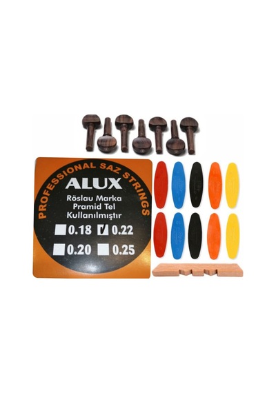 Alux 0.22 Pramid Pelesenk Burgu Tezene Eşik 4'Lü Set