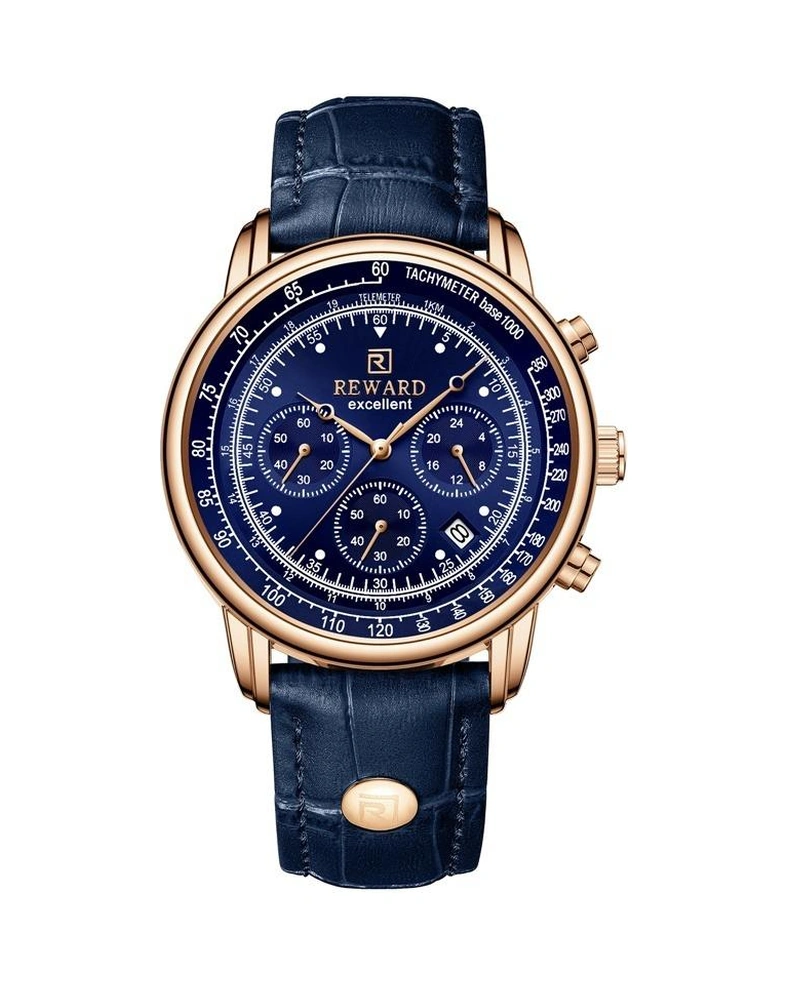 Reward Excellent Rwa147617 Lacivert Erkek Kol Saati Rose Gold