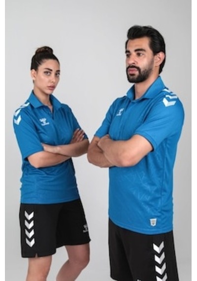 Hummel Dream Kamp Tişört, Polo Yaka Mavi