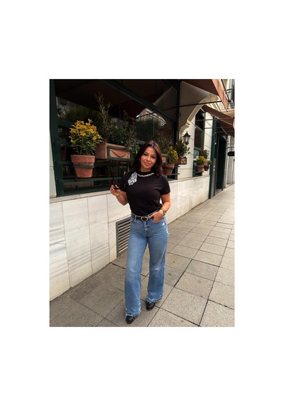 Gigi Wardrobe Black Muse Tişört Siyah Siyah