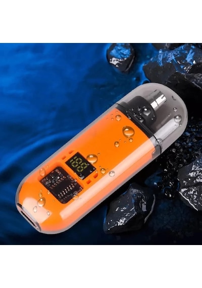 Cep Çakmak Model Usb Şarjlı Burun Kulak Yanak Kıl Tüy Temizleme Makinesi 00