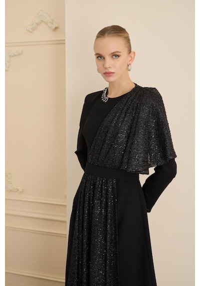 Senna Hazel Dress Siyah Siyah