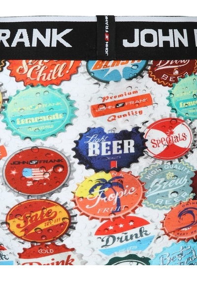 John Frank Beercap Boxer Çok Renkli