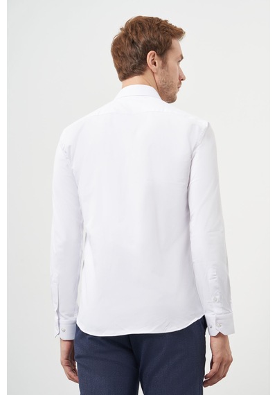 Morven Erkek Beyaz Basic Slim Fit İtalyan Yaka Gömlek 25mc004008600 Beyaz Beyaz Morven Erkek Beyaz Basic Slim Fit İtalyan Yaka Gömlek 25mc004008600 Beyaz Beyaz