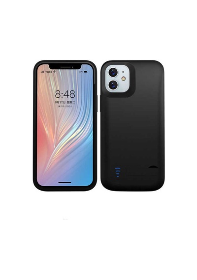 Zore İphone 12 Nvth Şarjlı Kılıf-siyah