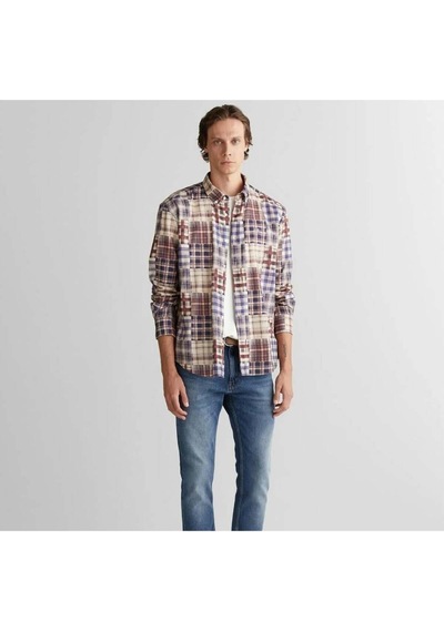 Gant Erkek Bordo Relaxed Fit Gömlek-11406 Bordo
