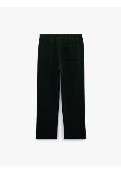 Koton Üç İplik Şardonlu Cepli Biyeli Beli Bağcıklı Eşofman Altı Yeşil 7wam40063mk Koyu Yeşil Koton Üç İplik Şardonlu Cepli Biyeli Beli Bağcıklı Eşofman Altı Yeşil 7wam40063mk Koyu Yeşil