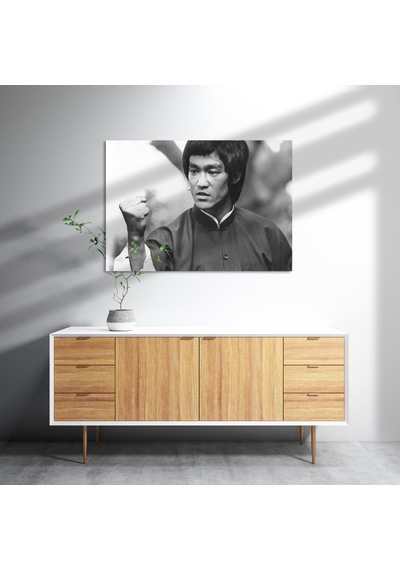 Cakasepetim Bruce Lee Öğretisi Ahşap Mdf Tablo