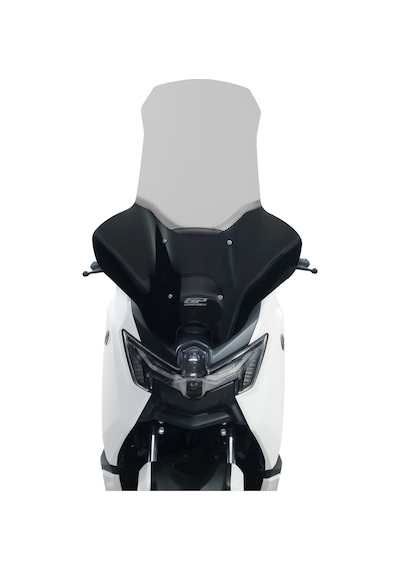 GP Kompozit Yamaha NMAX 125 / 155 2025 Uyumlu Elcikli Tur Camı Füme 82 cm