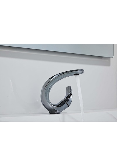 Elıte Kısa Lavabo Bataryası Parlak Parlak-füme Parlak Füme