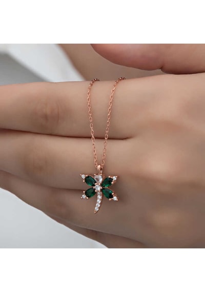 Casera's Gümüş Rose Yusufçuk Kadın Kolye Csr2185333 Gümüş