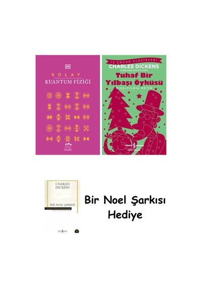 Kolay Kuantum Fiziği Ciltli + Tuhaf Bir Yılbaşı Öyküsü + Bir Noel Şarkısı