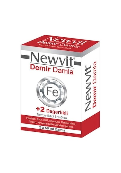 Newvit Demir Damla  2 x 50 ML