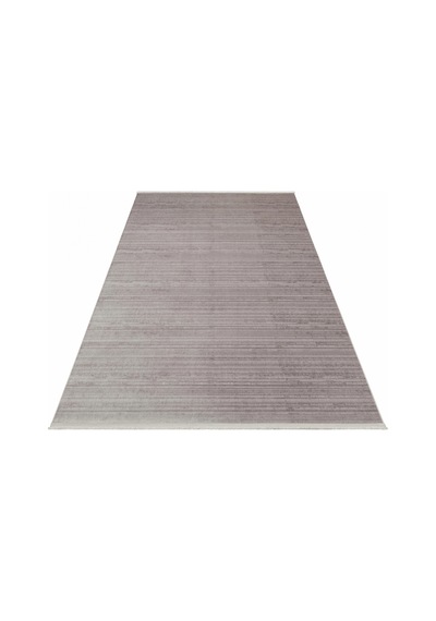 Eko Halı Pera 02 D.grey Akrilik Yıkanabilir Kaymaz Tabanlı Modern Halı Gri