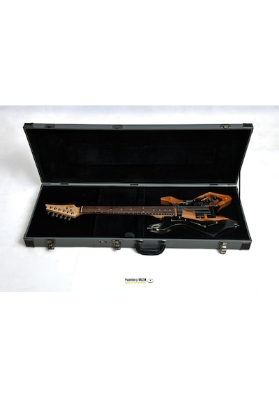 Elektro Gitar X Kasa Custom Epoksi & Yıllanmış Ağaç Kişiye Özel Yıllanmış Ceviz Şeffaf