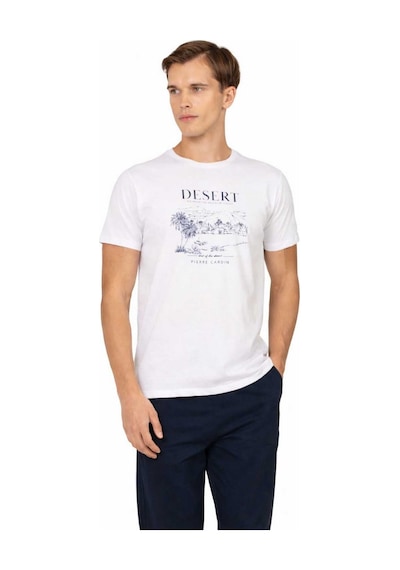 Pierre Cardin Penye Kısakol Pijama Takım Lk-pc6138 Beyaz