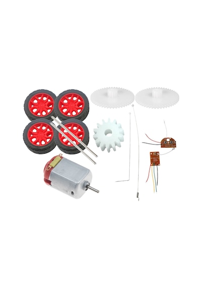 Ece 30Mm Kauçuk Tekerlek Mil Uzaktan Kumanda Modülü Motor Dişli