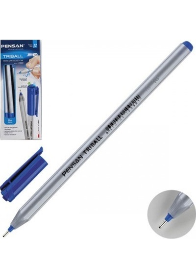 Pensan 1003 Triball Mavi Tükenmez Kalem - 12'li Paket
