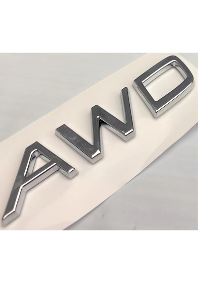 Volvo S80 Uyumlu Awd Krom Bagaj Yazısı Arması Logosu 3m 3d Abs