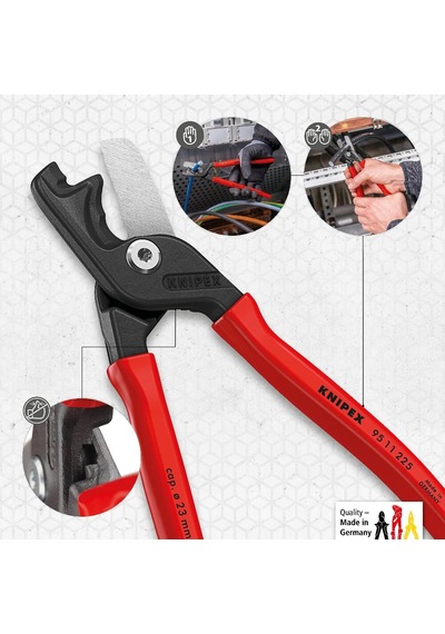 Knıpex 95 11 225 Kademeli Kesi Mli Kablo Makasi Rm 9511225