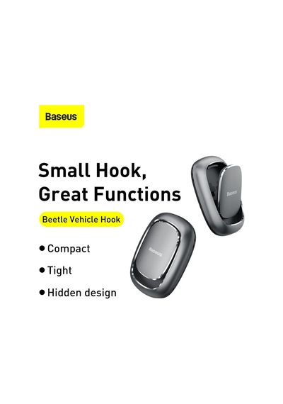 Beetle Araç Askısı, Koyu Gri Çok Renkli