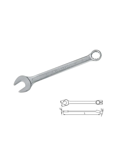 0320 Kombine Anahtar 9 Mm Kısa Boy