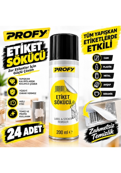 24'lü Profy Etiket Sökücü 200 Ml