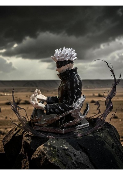 Jujutsu Kaisen Satori Gojo Anime Figürlü Telefon Tutacağı