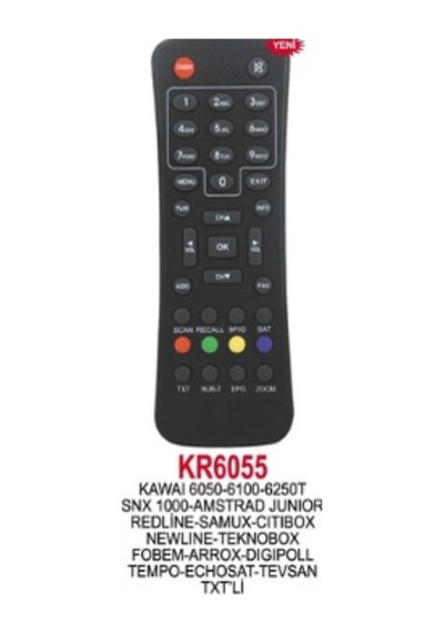 Kawai 6050-6100-6250T-Amstrad Junior-Redline Vb Uydu Kumandası
