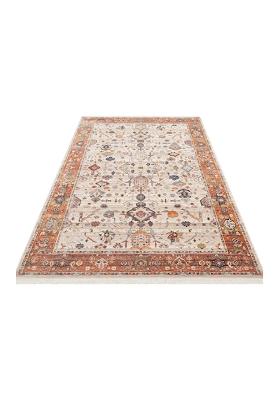 Pıetra Pta 01 Cream Terra Sıcak Renk Tonlarını Etnik Desenler İle Buluşturan Yumuşak Tuşeli Makine Halısı Krem - Turuncu Pıetra Pta 01 Cream Terra Sıcak Renk Tonlarını Etnik Desenler İle Buluşturan Yumuşak Tuşeli Makine Halısı Krem - Turuncu