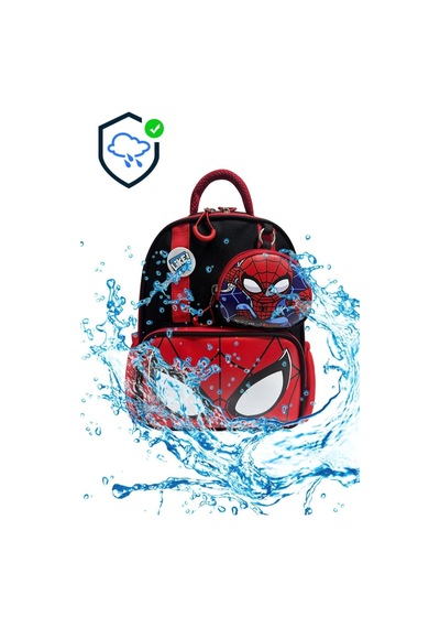 Örümcek Adam Deluxe Anaokulu Çantası, Örümcek Adam Kalem Çantası ,sanslı Suluk Matara MAvi