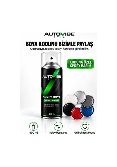 Renault 389 Buz Beyazı Sprey Boya - Sprey Basım