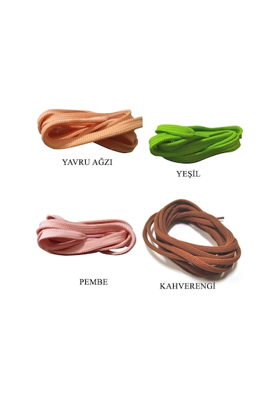 Spor Ayakkabı Bağcığı 120 CM 1 Çift