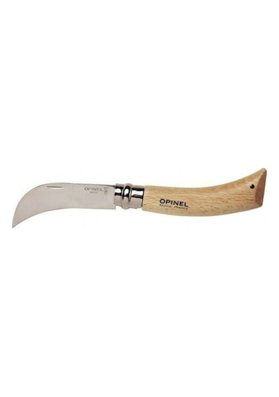 Opinel No 8 İnox Kayın Saplı Paslanmaz Çelik Bag Kamp Çakısı Çok Renkli