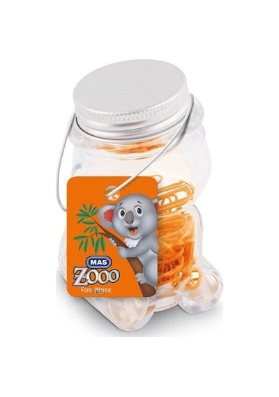 Mas Atas Zoo No:2 Cam Kavanoz Turuncu 618