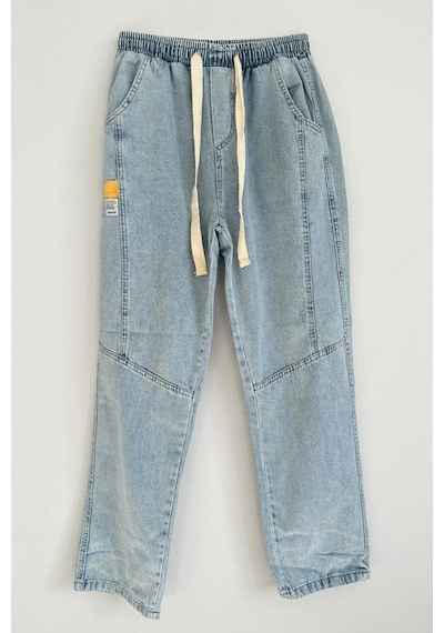 Bigdart Erkek Rahat Kesim Baggy Jean Pantolon 30074 - Mavi