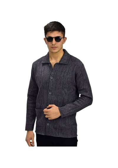 Erkek Spor Düğmeli Hırka R6420 Bgl-st03172 001