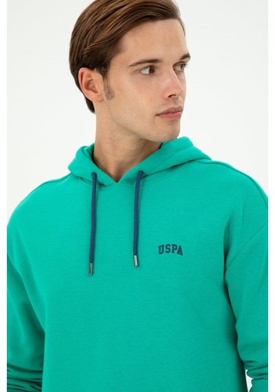 U.S. Polo Assn. Erkek Mint Basic Sweatshirt 50295149-VR152