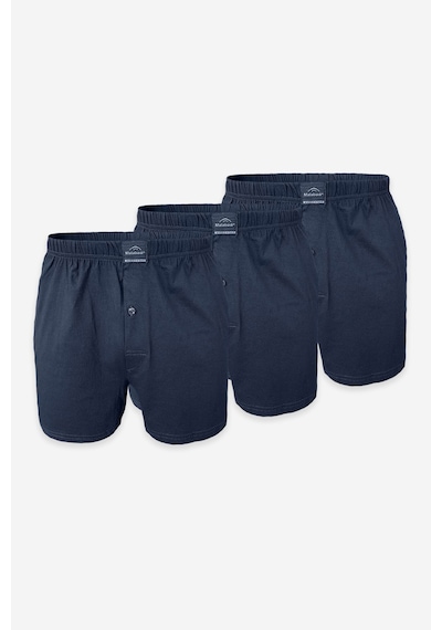 Malabadi Erkek Füme 3'lü Premium Collection Geniş Kalıp Modal Büyük Beden Boxer 3m254