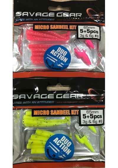 Savage Gear Micro Sandeel Kit Türkiye Özel Renk Çalışması