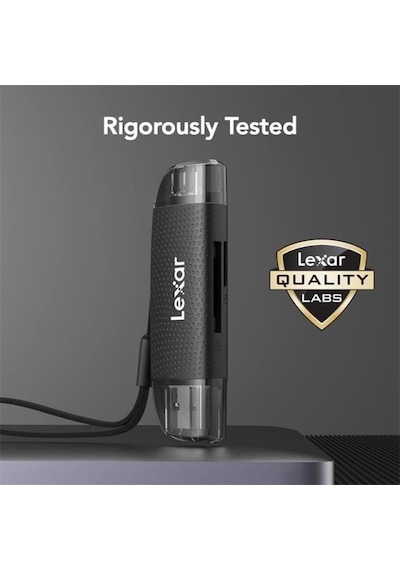 Lexar LRW310X-BNBNG Dual Slot SD Micro SD USB Type-C 3.2 Gen1 Kart Okuyucu